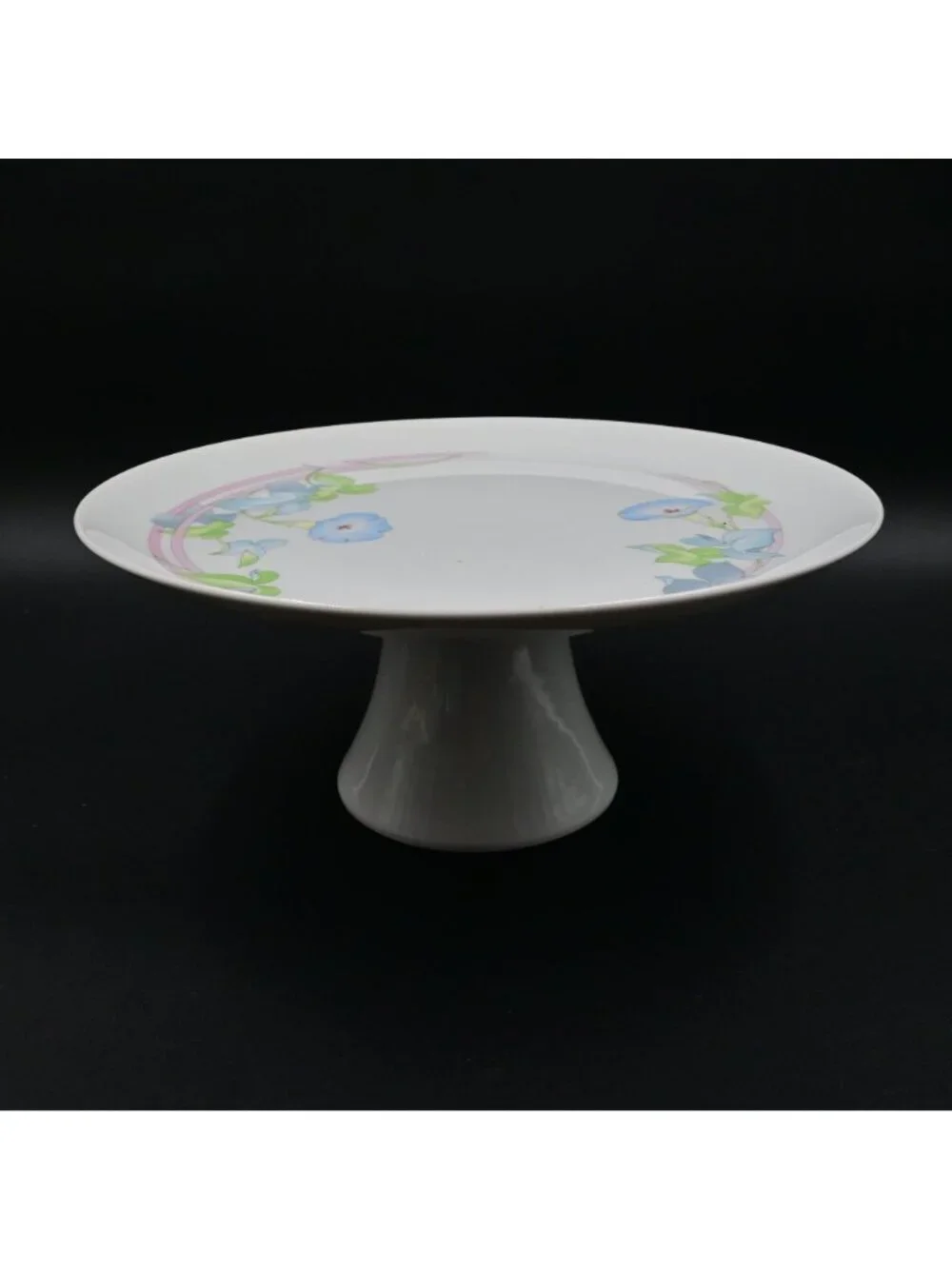 Westbury by Toscany Collection Japan Porcelain Pedestal Cake Stand Plate Vintage